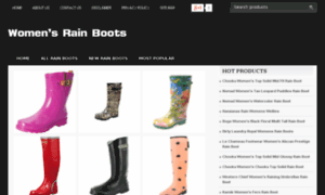 Womensrainboots.biz thumbnail