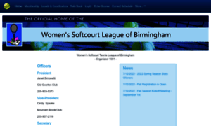 Womenssoftcourtleague.com thumbnail