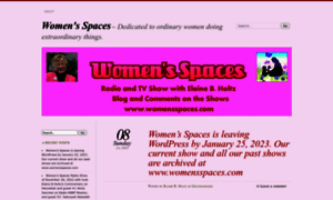 Womensspaces.wordpress.com thumbnail