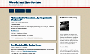 Wondaland.wordpress.com thumbnail