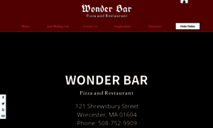 Wonderbarpizza.com thumbnail