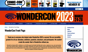 Wondercon.org thumbnail