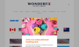 Wonderfil.squarespace.com thumbnail