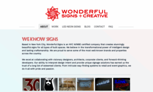 Wonderfulsigns.com thumbnail