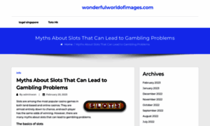 Wonderfulworldofimages.com thumbnail