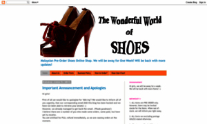 Wonderfulworldofshoes.blogspot.com thumbnail
