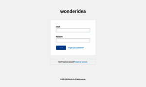 Wonderidea.recurly.com thumbnail