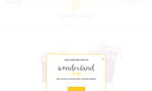 Wonderlandgiftbar.com thumbnail