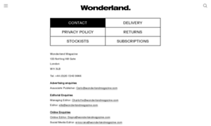 Wonderlandmagazine.co.uk thumbnail