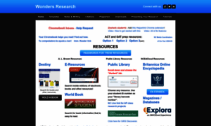 Wondersresearch.weebly.com thumbnail