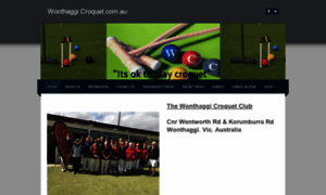 Wonthaggicroquetclub.com.au thumbnail