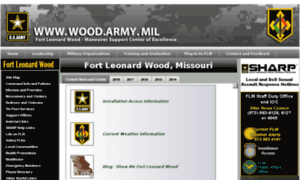 Wood.army.mil thumbnail