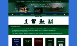 Woodburyparksandrec.org thumbnail