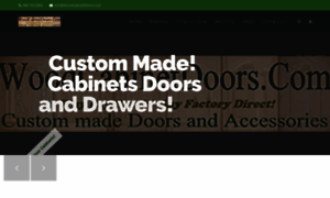 Woodcabinetdoors.com thumbnail