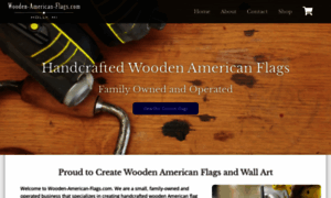 Wooden-american-flags.com thumbnail