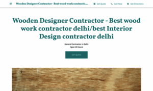 Wooden-designer-contractor-best-wood-work.business.site thumbnail