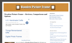 Wooden-picture-frame.com thumbnail