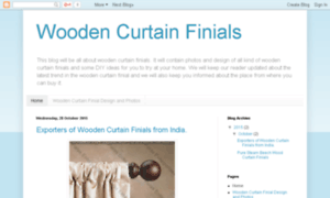 Woodencurtainfinials.in thumbnail
