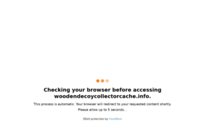 Woodendecoycollectorcache.info thumbnail