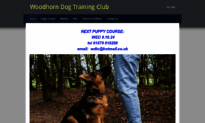 Woodhorndogtrainingclub.co.uk thumbnail