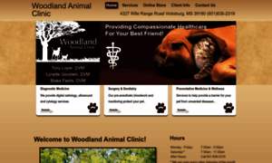 Woodlandanimalclinic.net thumbnail