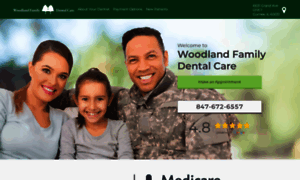 Woodlandfamilydentalcare.com thumbnail