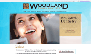 Woodlandfamilydentistry.com thumbnail