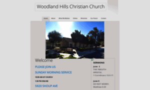 Woodlandhillschristianchurch.com thumbnail