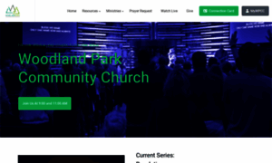 Woodlandparkcommunitychurch.com thumbnail