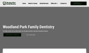 Woodlandparkfamilydentistry.com thumbnail