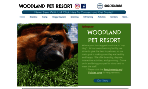 Woodlandpetresort.com thumbnail