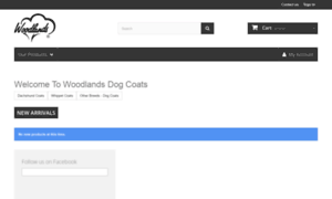 Woodlandsdogcoats.co.uk thumbnail