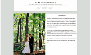 Woodlandweddings.ca thumbnail