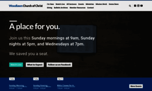 Woodlawnchurchofchrist.com thumbnail