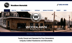 Woodlawnmemorials.com thumbnail