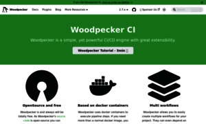 Woodpecker-ci.org thumbnail