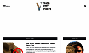 Woodpostpuller.com thumbnail