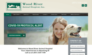 Woodriveranimalhospitalinc.com thumbnail