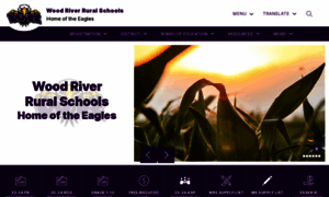 Woodrivereagles.org thumbnail