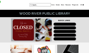 Woodriverlibrary.org thumbnail