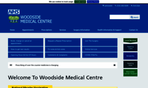 Woodsidemedicalcentre.co.uk thumbnail