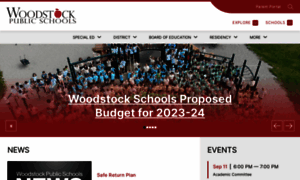 Woodstockschools.net thumbnail