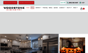 Woodstonecabinetry.com thumbnail