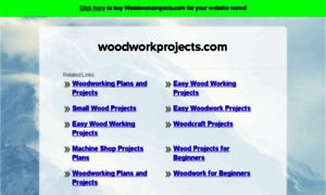 Woodworkprojects.com thumbnail