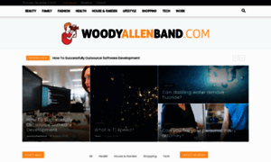 Woodyallenband.com thumbnail