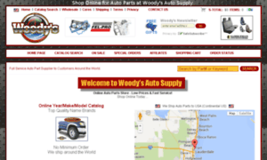 Woodys-auto-supply.com thumbnail