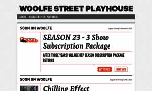 Woolfestreetplayhouse.com thumbnail