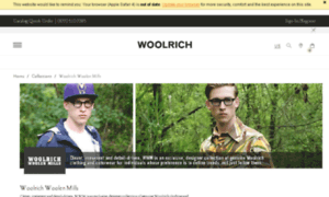 Woolrichwoolenmills.com thumbnail