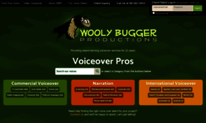 Woolybuggerproductions.com thumbnail