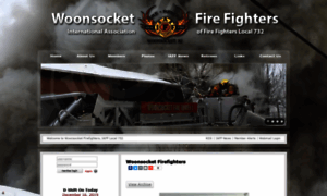 Woonsocketfirefighters.org thumbnail